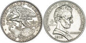 ESTADOS UNIDOS DE AMÉRICA. 1/2 Dólar. 1918. Illinois. KM-143. EBC-