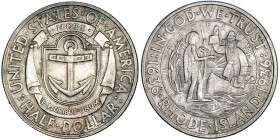 ESTADOS UNIDOS DE AMÉRICA. 1/2 Dólar. 1936 S. Rhode Island. KM-185. EBC-
