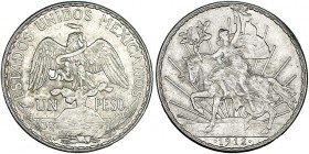 MÉXICO. Peso. 1912. KM-453. EBC-.