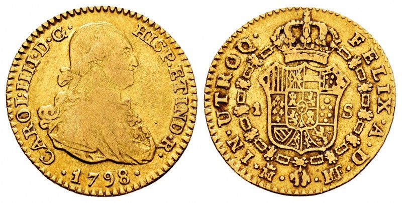 Charles IV (1788-1808). 1 escudo. 1798. Madrid. MF. (Cal 2008-497). (Cal 2019-11...