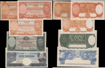 Australia (5) in various grades aVF/VF to EF comprising Commonwealth Bank ND (1938-1952) "George VI" Issues including 10 Shillings (3) including Pick ...