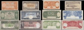 Australia Commonwealth & Reserve Bank Coombs and Wilson signatures issues (6) in various grades good Fine - VF including 1 or2 with a Minor cleaning a...