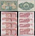 Gibraltar Government 1 Pounds 1960s and 80s issues (5) in VF-GVF and about UNC - UNC comprising a Scarce Rock of Gibraltar Pick 18a dated 1st May 1965...