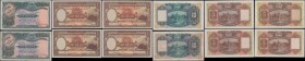Hong Kong & Shanghai Banking Corporation circa 1950's issues (6) in various grades Fine - VF to GEF comprising 5 Dollars (4) including Pick 173e (2) d...