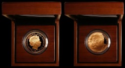 Five Pound Crown 2015 50th Anniversary of the Death of Sir Winston Churchill Gold Proof S.L38 FDC in the Royal Mint box of issue with certificate, onl...