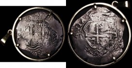 Bolivia 8 Reales Cob 1688 P VR KM#R26 Fine with much detail, bold in places, the 88 visible in the centre and the first three digits of the date in th...