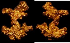 Gold Nugget 4.17 grammes, in the shape of a poodle