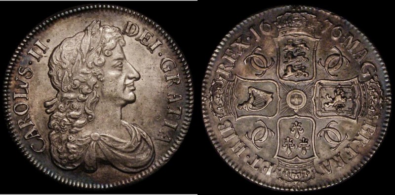 Crown 1676 VICESIMO OCTAVO ESC 51, Bull 397, EF and nicely toned, the reverse wi...