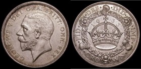 Crown 1933 ESC 373, Bull 3644 GEF/EF with a hint of toning, the obverse with some light surface residue and some hairlines