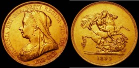Five Pounds 1893 S.3872 VF/GVF