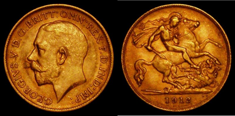 Half Sovereign 1912 VF