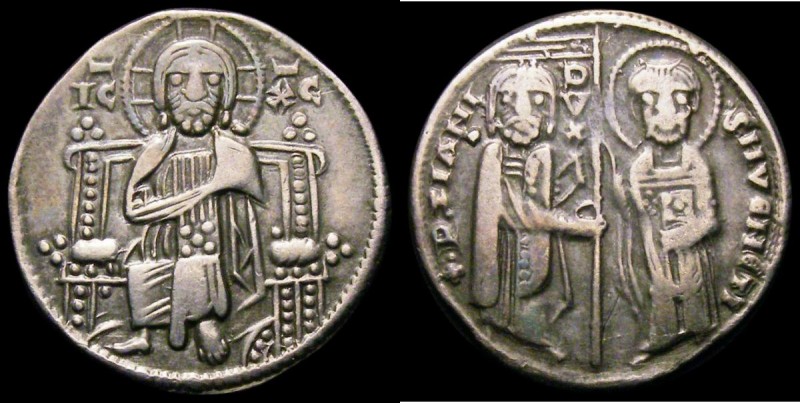 Italian States - Venice Silver Grosso undated, Pietro Ziani (1205-1229), Obverse...