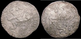 Netherlands - Overijssel Lion Daalder 1612 KM#12 Fine for wear with poor surfaces, with the appearance of a shipwreck piece