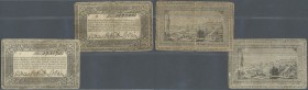 Deutschland - Altdeutsche Staaten. Ritterschaftliche Privatbank in Pommern, Stettin, 2 Banknoten zu 1 Reichsthaler o.D.(1824/25), PiRi A336, beide in ...