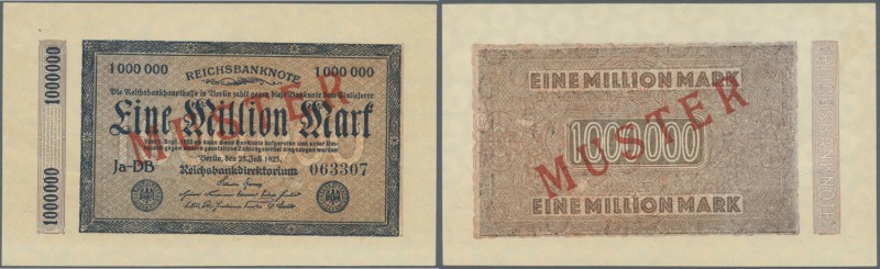 Deutschland - Deutsches Reich bis 1945. 1 Million Mark 1923 ”Kölner Provisorium”...