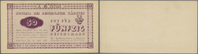 Deutschland - Deutsches Reich bis 1945. Reichsgau Kärnten 50 Reichsmark 1945, Ro.187, leicht vergilbtes Papier mit bestoßenen Ecken, Erhaltung: XF // ...