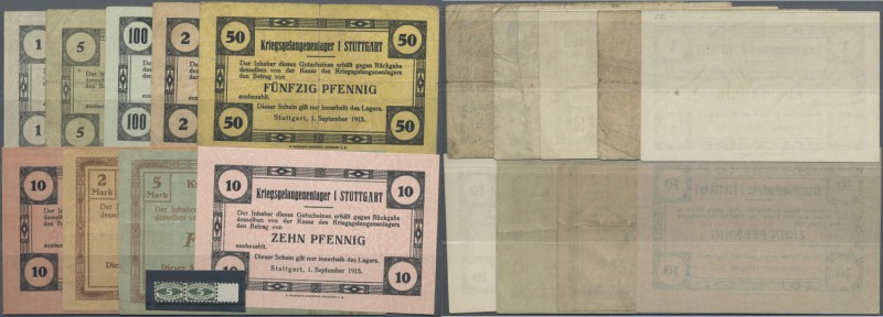 Deutschland - Konzentrations- und Kriegsgefangenenlager. Stuttgart, Kriegsgefang...
