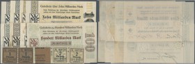 Deutschland - Notgeld - Württemberg. Geislingen, Württembergische Metallwarenfabrik, 1 (3), 2 (2) Pfennig, gültig bis 31.12.1919 bzw. 31.12.1920, Erh....