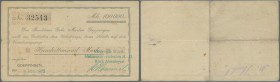 Deutschland - Notgeld - Württemberg. Nenningen, Vereinigte Württ. Holzwaren-Fabriken A.-G. Werk Nenningen, 100 Tsd. Mark, 8.8.1923 (Datum gestempelt),...