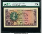 South Africa South African Reserve Bank 10 Pounds 10.8.1955 Pick 98 PMG About Uncirculated 55. 

HID09801242017

© 2020 Heritage Auctions | All Rights...