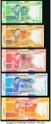 South Africa South African Reserve Bank 10, 20; 50; 100; 200 Rand 2018 Pick 143; 144; 145; 146; 147 Same Number Commemorative Set 826 Choice Uncircula...