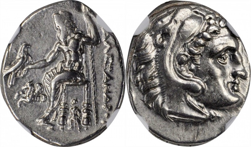 MACEDON. Kingdom of Macedon. Alexander III (the Great), 336-323 B.C. AR Drachm, ...