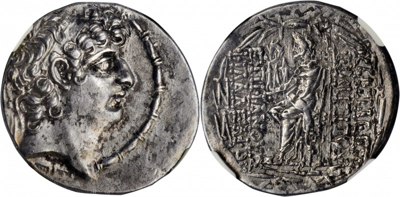 SYRIA. Seleukid Kingdom. Philip I Philadelphos, ca. 95/4-76/5 B.C. AR Tetradrach...