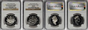 CANADA. Duo of RCMP Dog Team Patrol Dollars (2 Pieces), 1994. Both NGC Certified.
1) PROOF-70 Ultra Cameo. KM-251. 2) MS-69. KM-251. 
Estimate: $50....