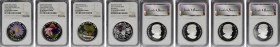 CANADA. Quartet of 3D 20 Dollars (4 Pieces), 2012-17. All NGC PROOF-70 Ultra Cameo Certified.
1) 2012. Flora and Fauna. Aster with Bumble Bee Coloriz...