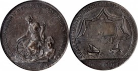 CROATIA. French Army in Dalmatia -- General Marmont Bronze Medal, 1807. Paris Mint. PCGS SPECIMEN-62 Brown Gold Shield.
Bramsen-687; Julius-1840. By ...