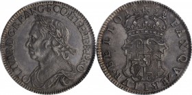 GREAT BRITAIN. 1/2 Crown, 1658. London Mint. Oliver Cromwell. PCGS AU-58 Gold Shield.
S-3227A; KM-B207; ESC-447. Two-year type. Nearly fully detailed...