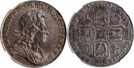GREAT BRITAIN. Crown, 1716. London Mint. George I. NGC AU-53.
Dav-1345, S-3639. Roses and Plumes. A magnificent Crown of 1716. Just a touch of wear w...