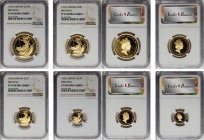 GREAT BRITAIN. Britannia Proof Set (4 Pieces), 1993. All NGC PROOF-70 Ultra Cameo Certified.
Fr-428/431; KM-PS85; S-PBG10. Authorized mintage of only...