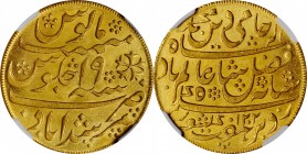 INDIA. Bengal Presidency. Mohur, AH 1202 Year 19 (1788). NGC MS-62.
Fr-1537. A nicely struck mohur with soft luster and honey golden toning.
Estimat...