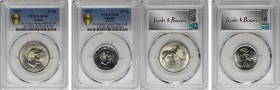 ZAMBIA. Duo of 10 & 20 Ngwee (2 Pieces), 1972. Both PCGS SPECIMEN-66 Gold Shield.
1) 1972 10 Ngwee, KM-12. 2) 1972 20 Ngwee, KM-13. Kenneth Kuanda, d...