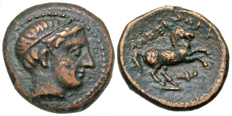 Macedonian Kingdom. Alexander III 'the Great'. 336-323 B.C. AE 17 (17 mm, 3.98 g...