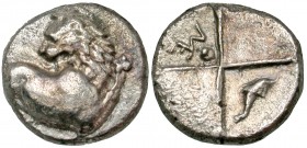 Thrace, Cherronesos. Ca. 400-350 B.C. AR hemidrachm.