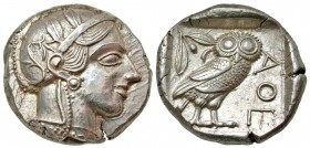 Attica, Athens. 454-404 B.C. AR tetradrachm.