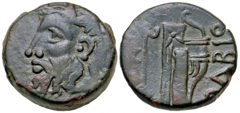 Skythia, Olbia. civic issue. Ca. 310-280 B.C. AE 21 (21.1 mm, 9.83 g, 11 h). Bea...