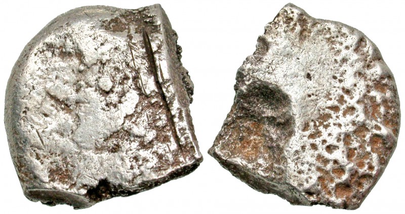 Asia Minor, Uncertain. 6th-5th Century B.C AR hacksilber (22.1 x 19.6 mm, 11.27 ...
