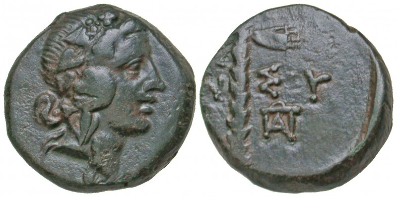 Pontos, Amisos. Under Mithradates VI Eupator. Ca. 85-65 B.C. AE 16 (15.5 mm, 4.3...