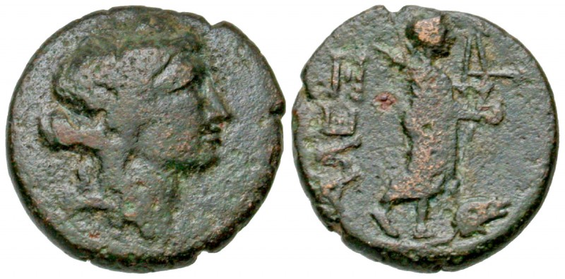 Troas, Alexandreia. Civic issue. 301-281 B.C. AE 14 half-unit (13.72 mm, 1.56 g,...