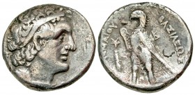 Ptolemaic Kingdom, Alexandria. Ptolemy II Philadelphos. 285-246 B.C. AR tetradrachm. Tyre mint, struck ca. 266 B.C.