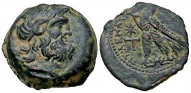 Ptolemaic Kingdom. Ptolemy IX Soter II (Lathyros). 116-106 B.C. AE 24. Rare.