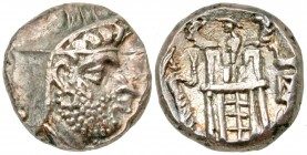 Kingdom of Persis. Autophradates (Vadfradad) II. early-mid 2nd century B.C. AR drachm.