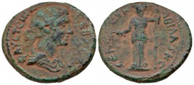 Syria, Decapolis. Abila. Faustina II. Wife of Marcus Aurelius. Augusta, A.D. 147-175. A.D. 162/163. Rare.