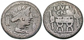 L. Furius Cn.f. Brocchus. 63 B.C. AR denarius. Rome mint. Ex D. Thomas collection.