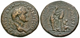 Vespasian. A.D. 69-79. AE sestertius. &#34;Judaea Capta type&#34;`. Rome mint.