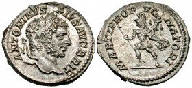 Caracalla. A.D. 198-217. AR denarius. Rome mint, A.D. 212-213.