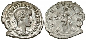 Gordian III. A.D. 238-244. AR denarius. Rome mint, struck A.D. 241.